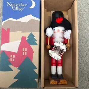 Vintage 1994 Nutcracker Village Santa Figurine Holidays Christmas Decora…​